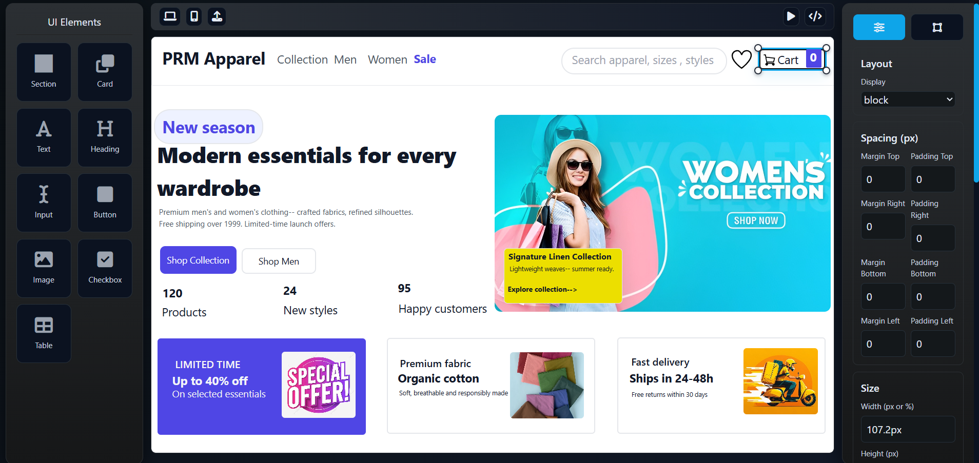 Recmax editor preview